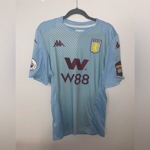 Aston Villa FC soccer Jersey XL Player fit (tight fit) premier league